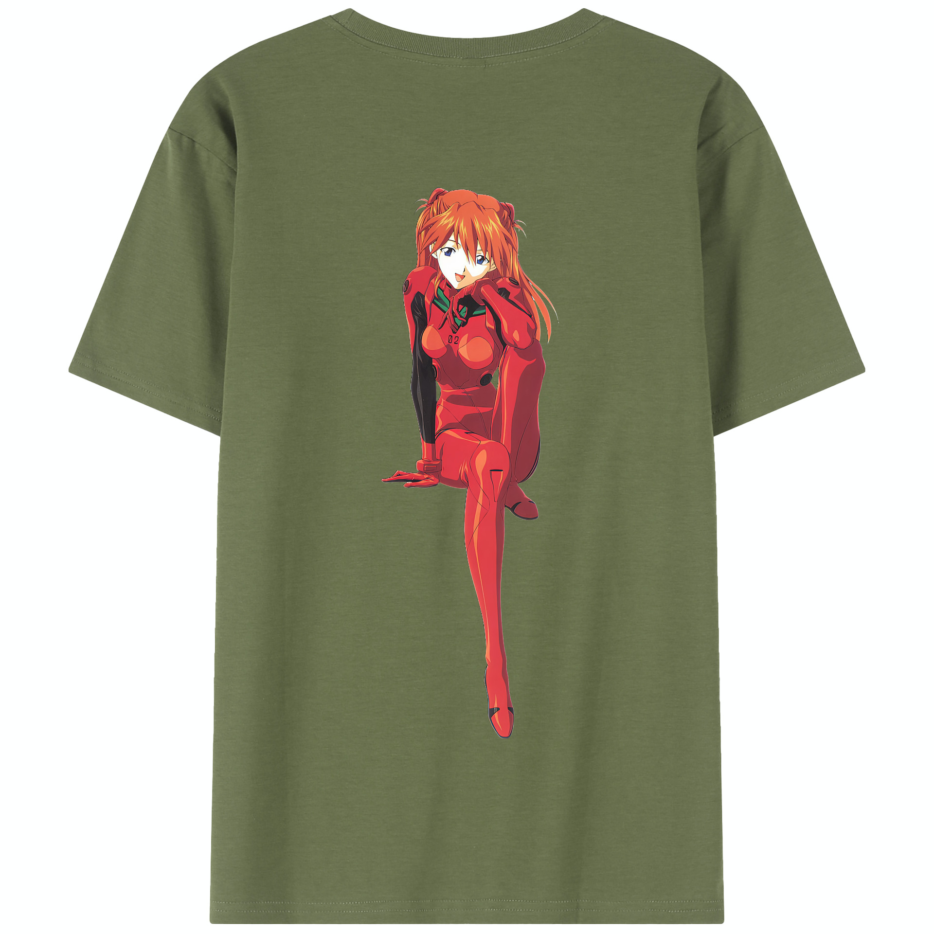 （画像用） EVA 新世紀エヴァンゲリオン 綿100％半袖Tシャツ（背面プリント）